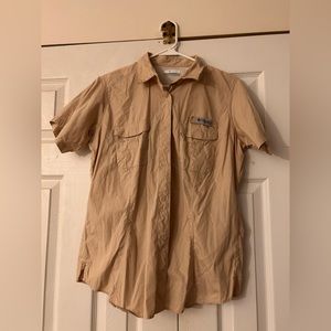 Columbia Men’s PFG Fishing Shirt Size Large